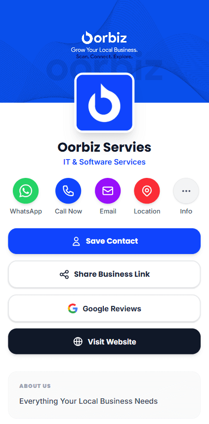 OorBiz Product Demo Link Sharing